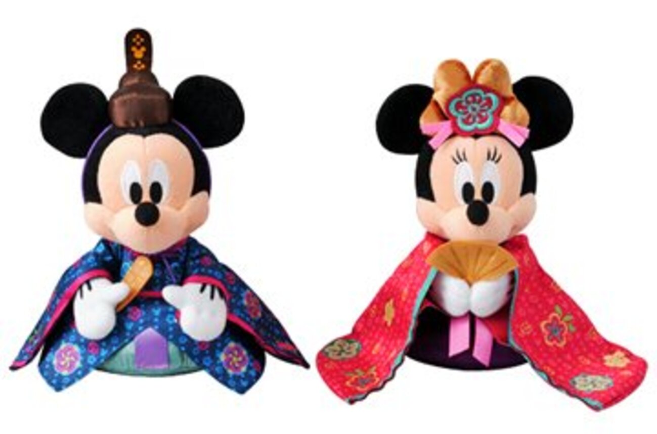 12/26発売☆2016ひな祭り・ミッキー＆ミニーひな人形！東京ディズニー