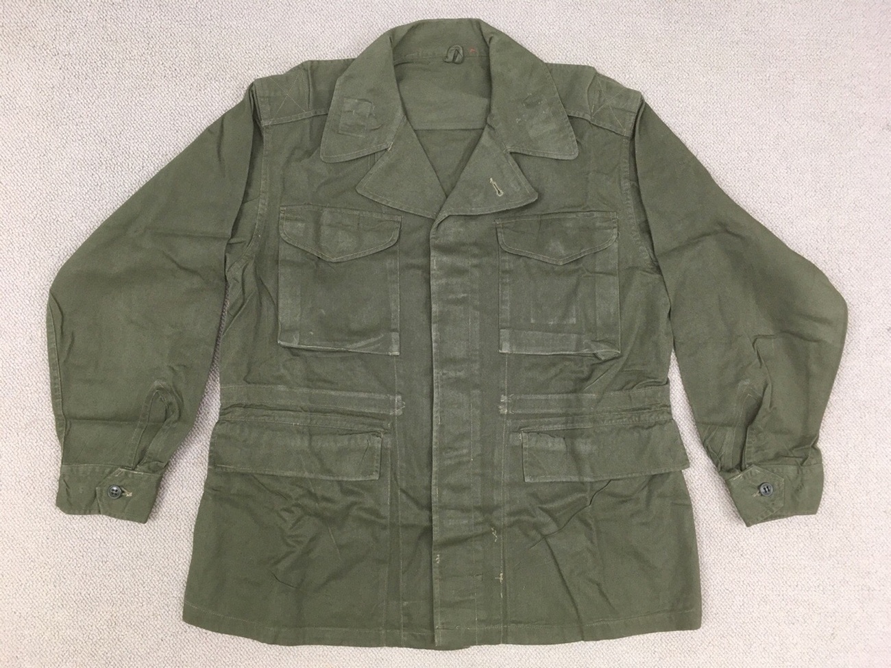 古の装備です！【自衛隊装備品】航空自衛隊M43型作業服上下セット 
