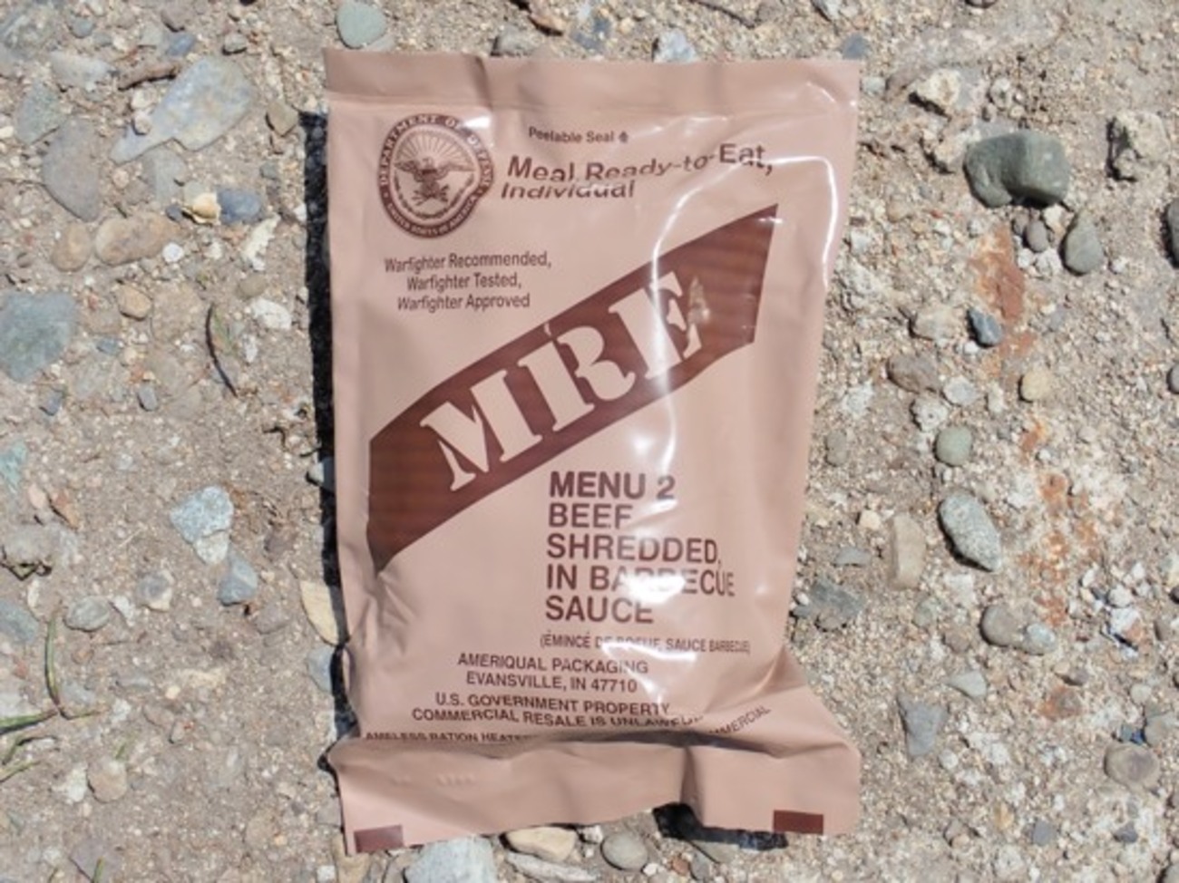 アメリカ軍の食料：MREレーション（後編） - 播磨の山々