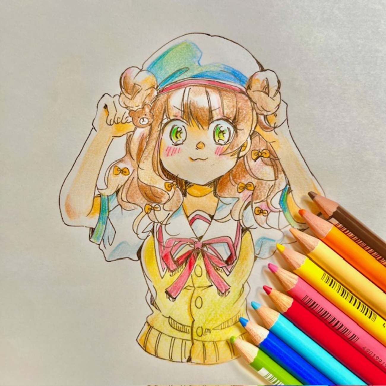色鉛筆 塗り 方