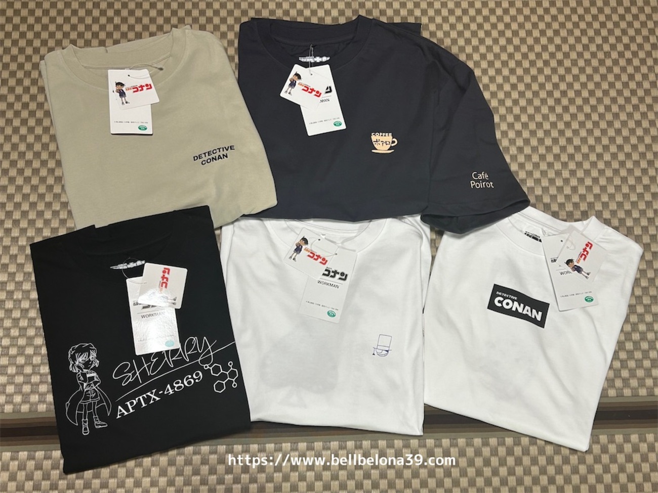 ワークマン】コナンのTシャツが素敵すぎた〜！ - すきなものだけの簡素 