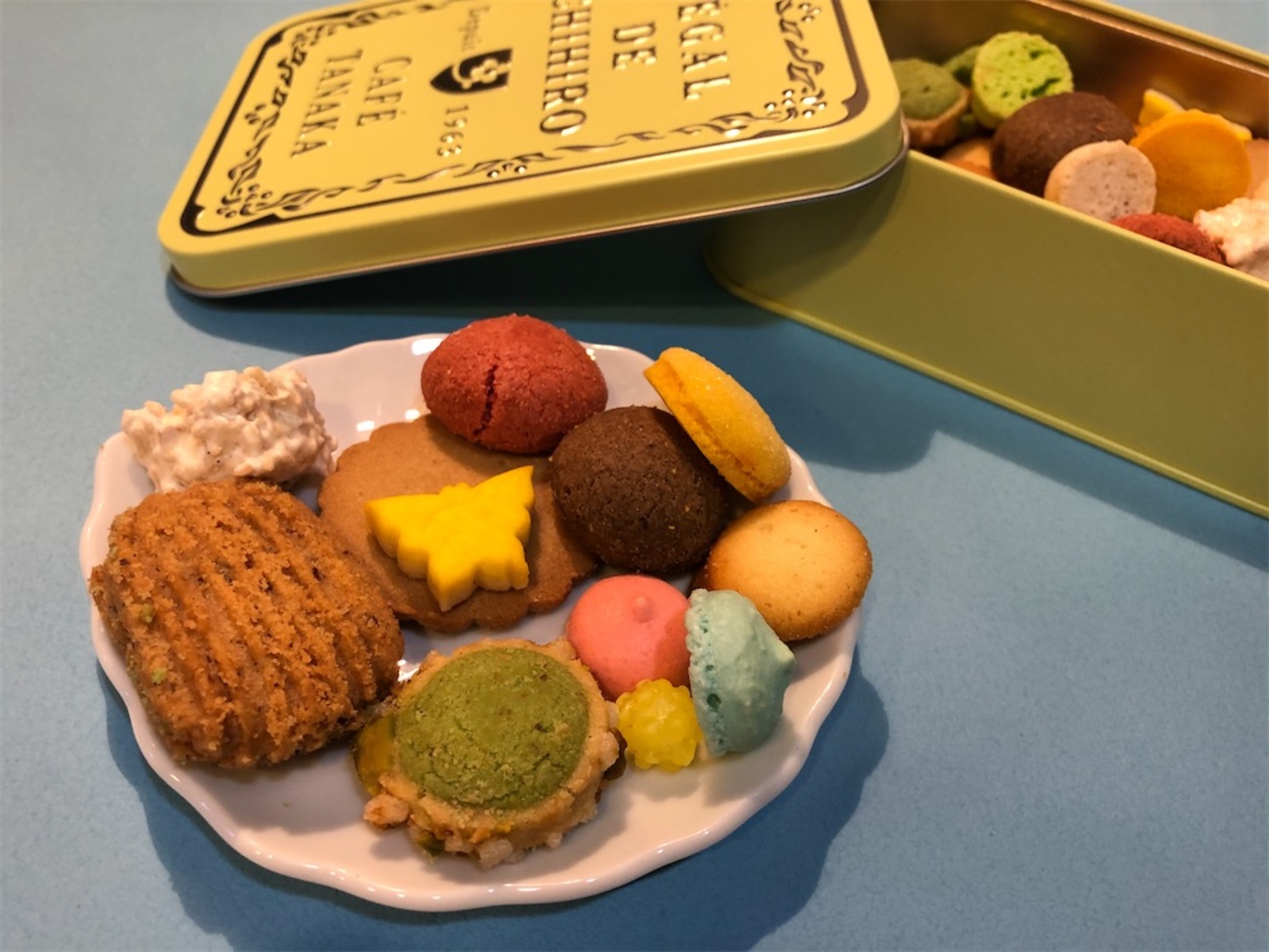 タイムセール価格！カフェタナカ　 ビジュード・ビスキュイ　 限定2缶セット タイムセール価格！カフェタナカ ビジュード・ビスキュイ 限定2