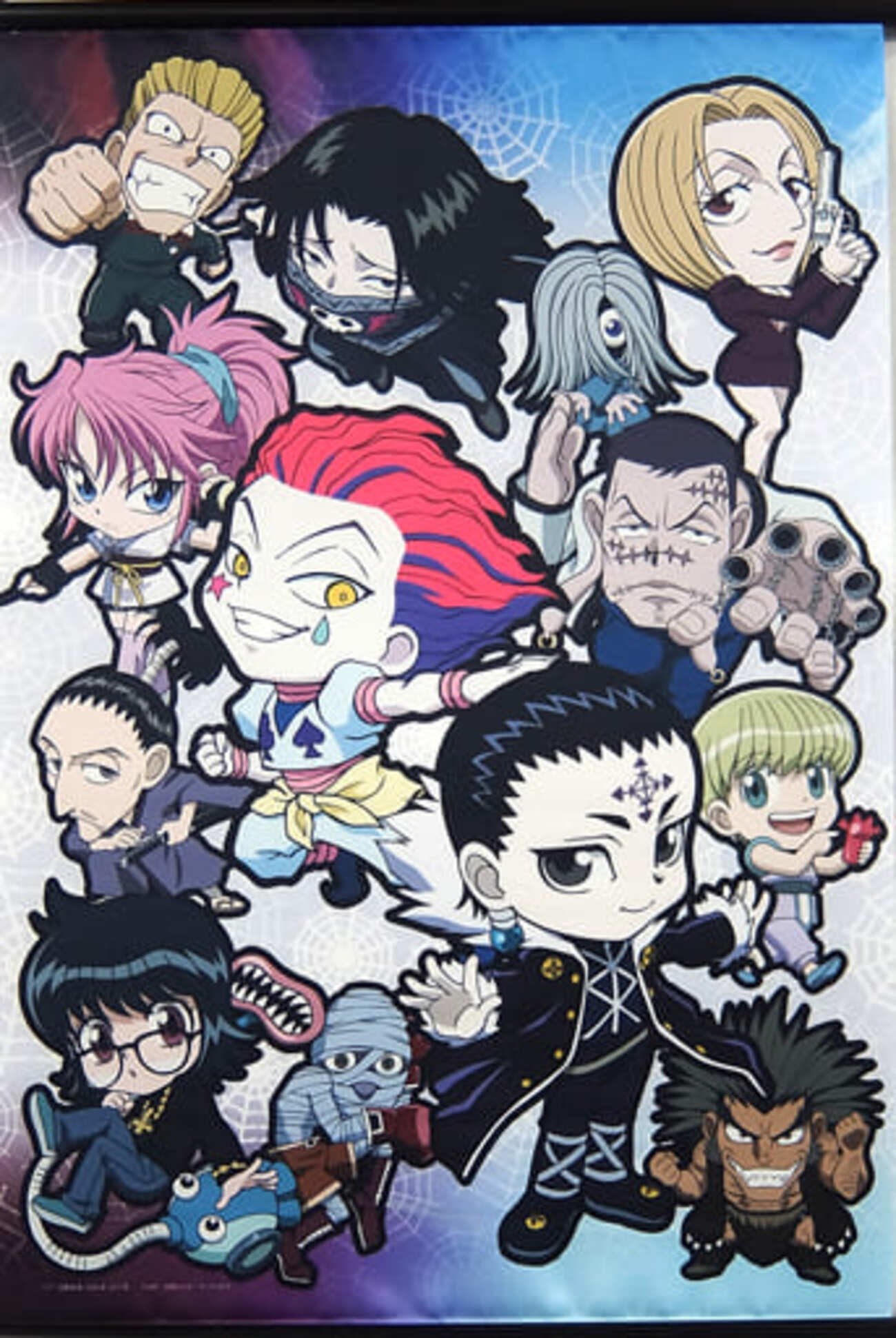 今幻影旅団SD柄 B2タペストリー 「HUNTER×HUNTERクジ 幻影旅団