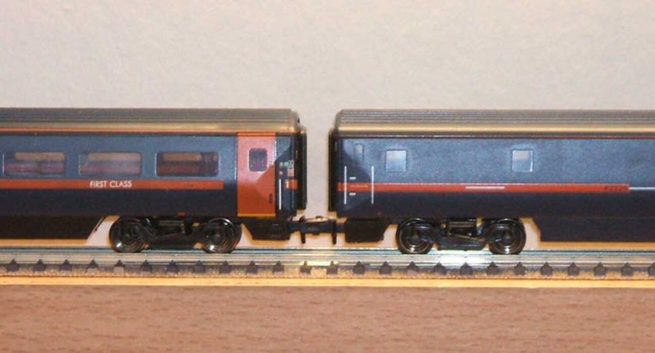 Gner Train Layout Customize Farish IC225 (GNER Livery) 1 - [Capricious Model Rail Factory ...
