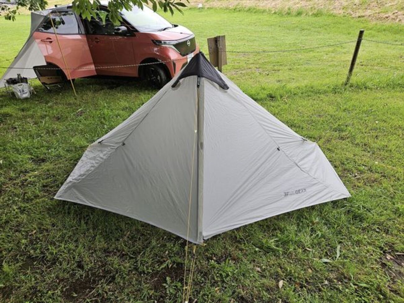 3F UL GEAR lanshan1 pro 3シーズン グレー（キャンプ】超軽量ワン 