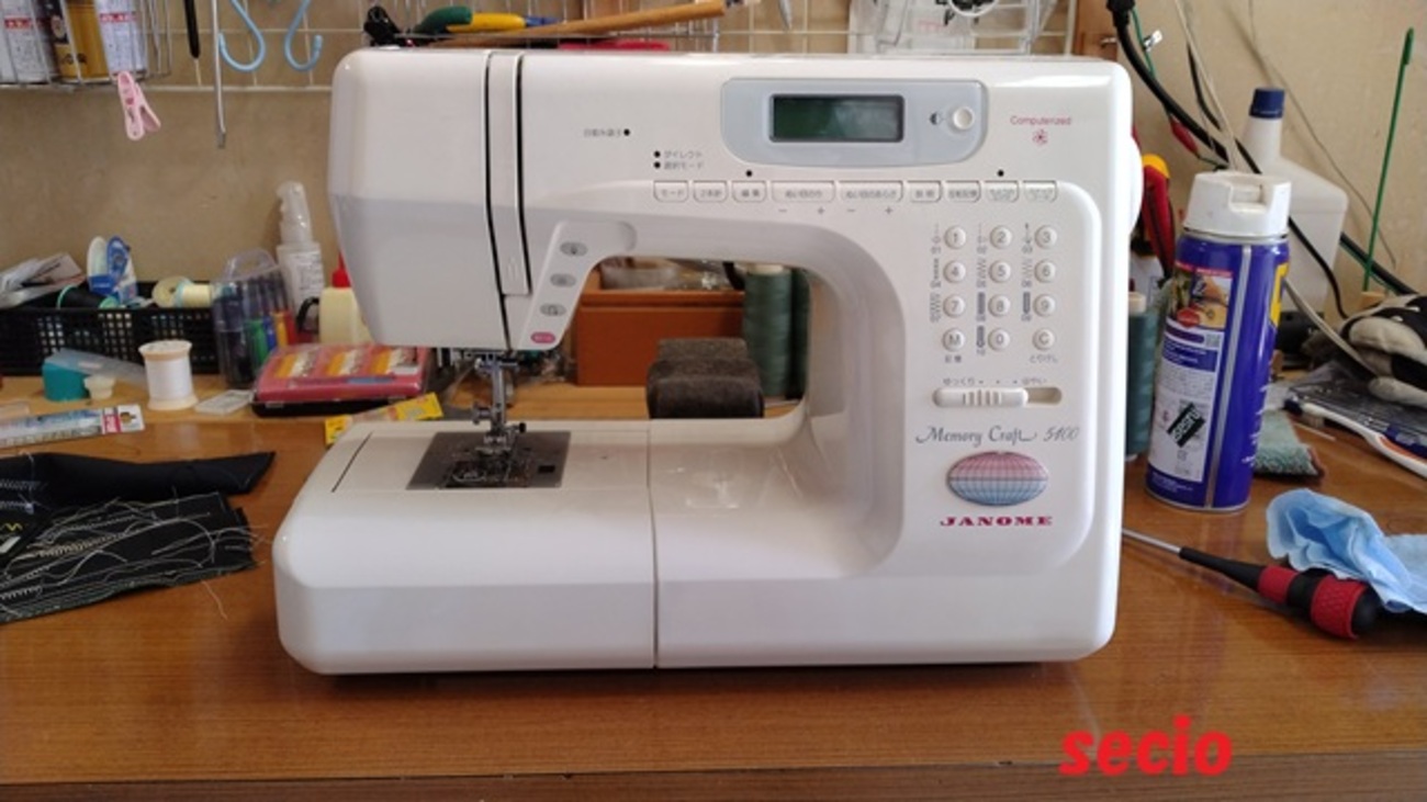 ジャノメ メモリークラフト5100 - ダダのミシン屋日記