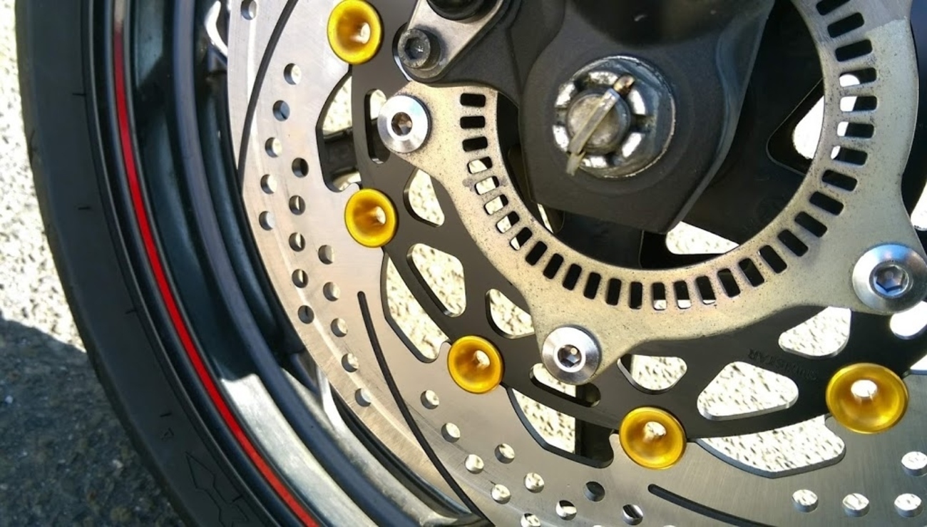 冬の盆栽 in ninja250先輩にサンスターブレーキローター＆IGNIOブーツ 