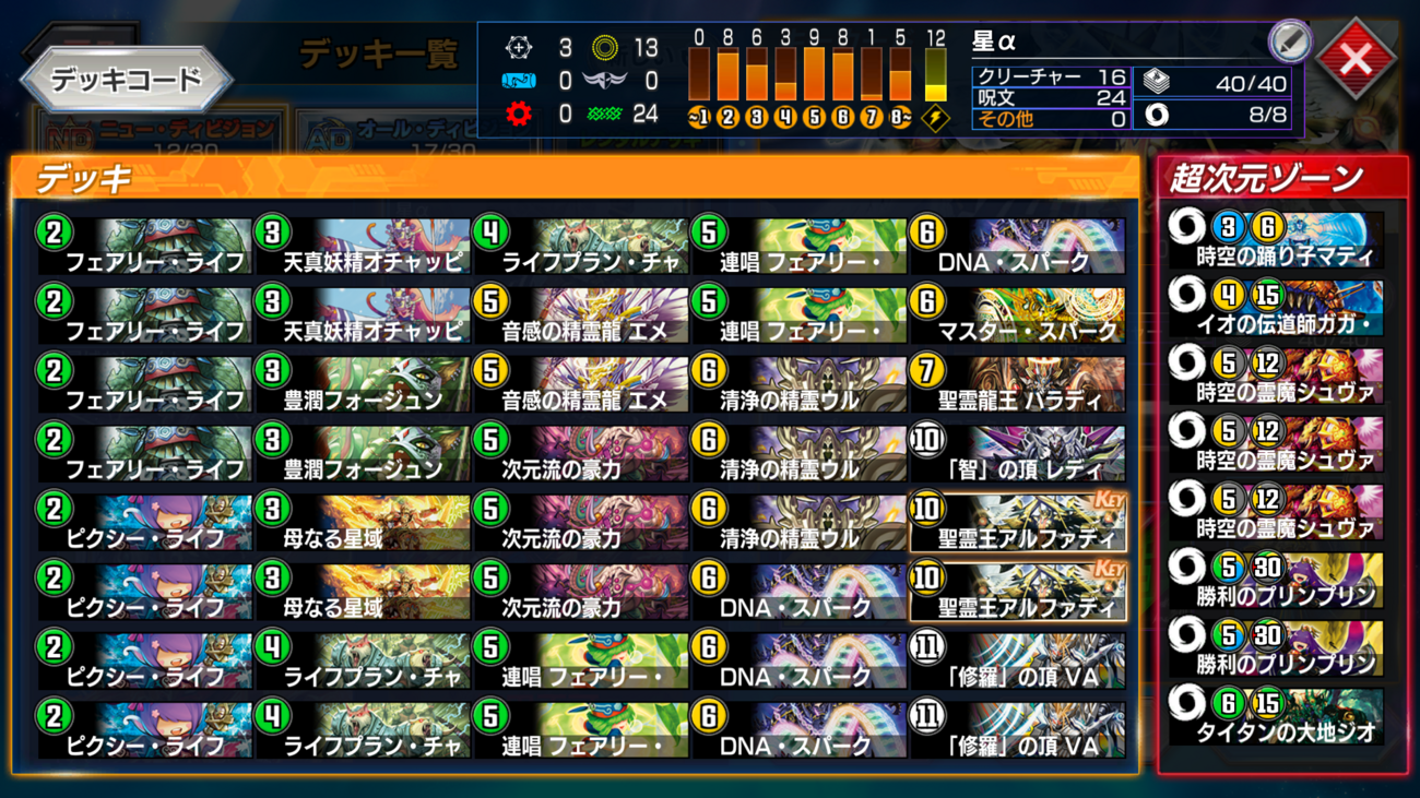 アルファディオス　5 聖霊王アルファディオス [P48/Y13] | トレカカク～デュエマ価格