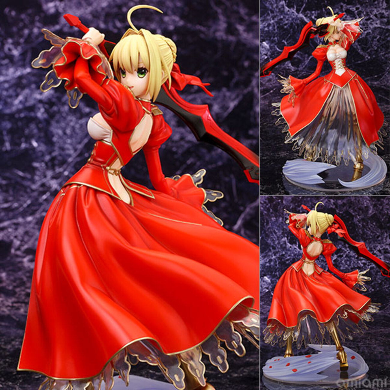 赤セイバー【Fate/EXTRA】セイバー・エクストラ「ネロ」1/7 完成品 