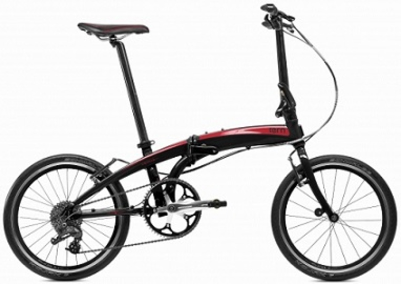 tern Verge P9 折りたたみ自転車 20インチ ブラック レッド Tern Verge P9（ターン ヴァージュ P9）解説 - 自転車「イロハ