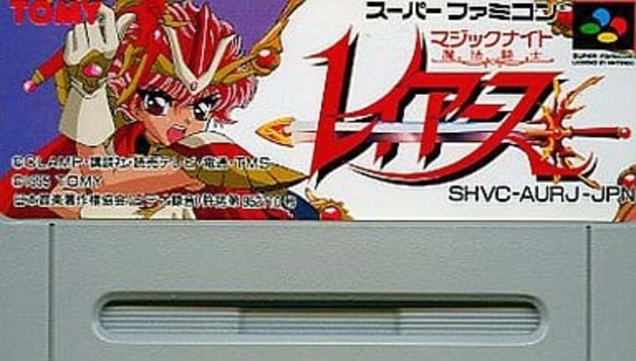 NPA】マジックナイト 魔法騎士レイアース SFC スーパーファミコン すべり