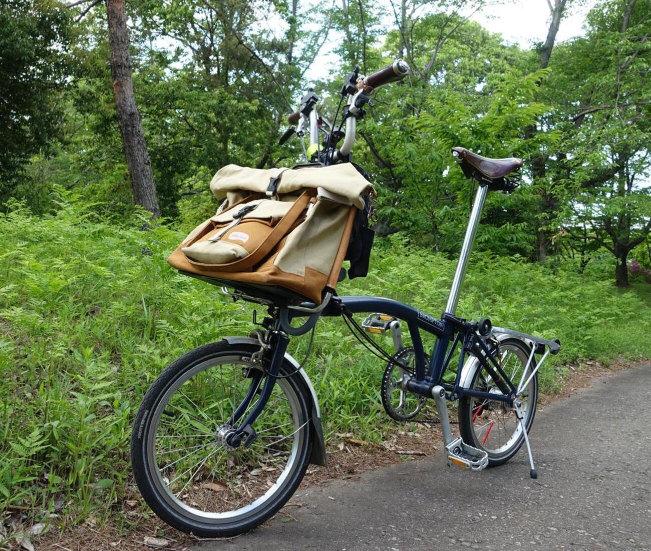 【タロウ様】BROMPTON バッグその他一式 BROMPTONフロントバッグ取り付け - おもいつき