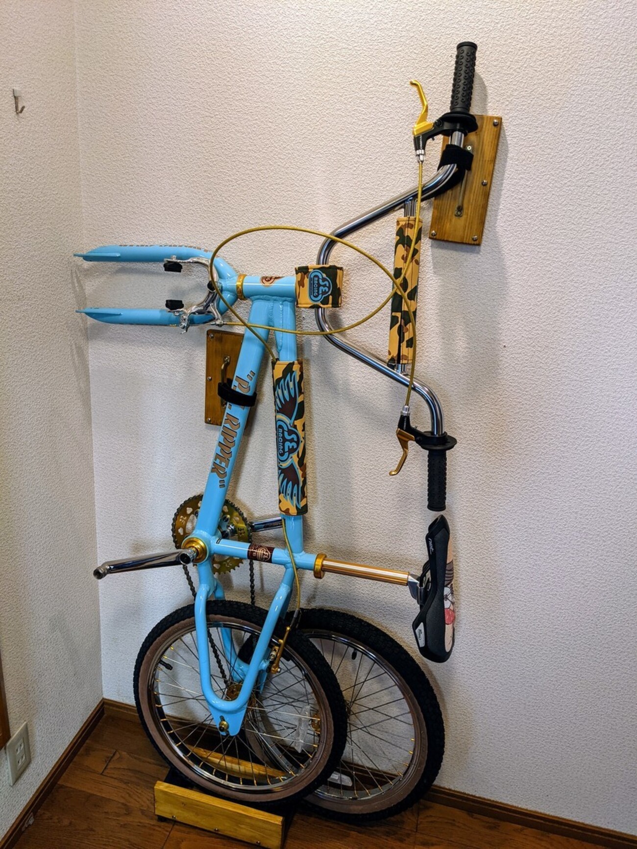 こちらのBMXは室内保管してますので状態は綺麗です BMXを室内縦置き その2 - 文書生活 : TEXT LIFE