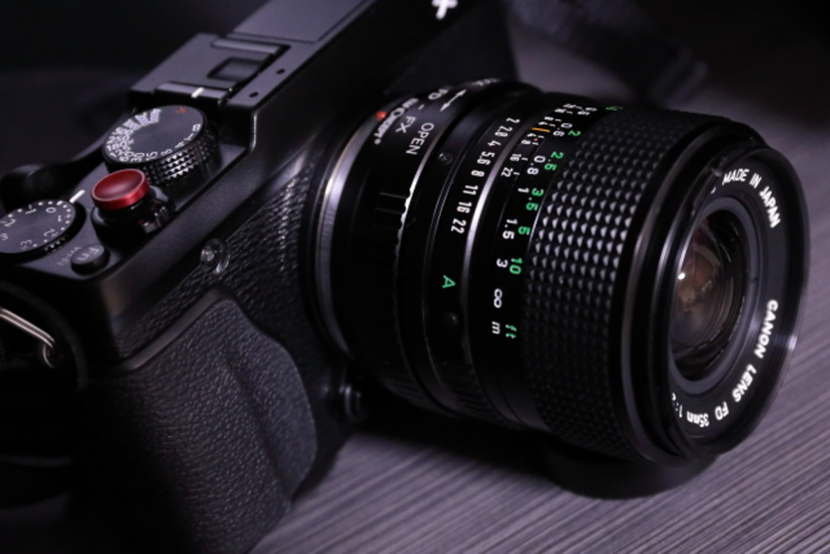 【ジャンク】Canon NEW FD 35mm F2 キャノン ジャンク】Canon NEW FD 35mm F2 うとき キャノン