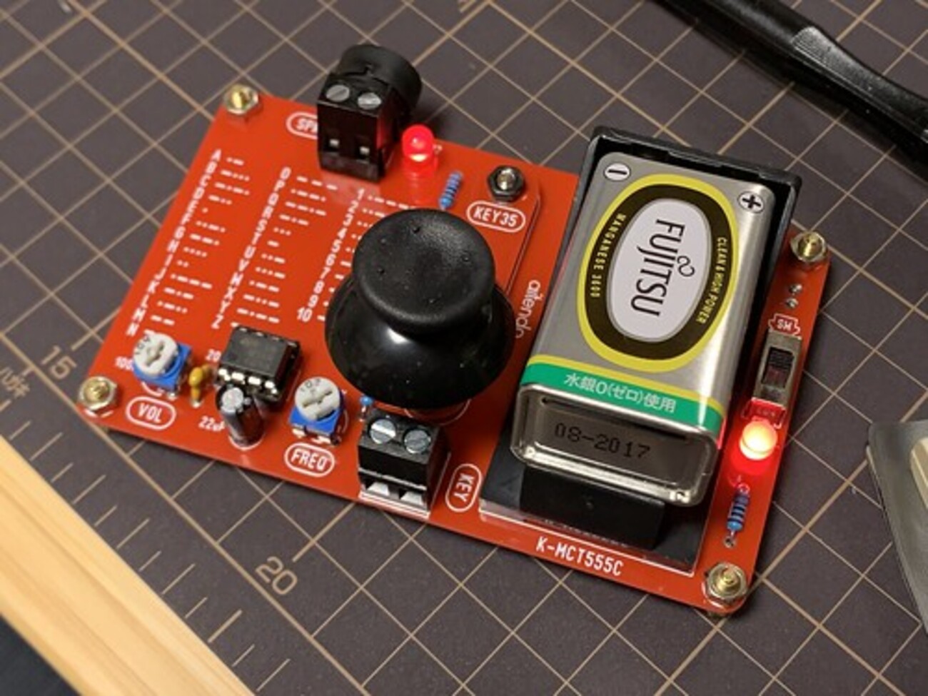 モールス送信練習機 aitendo K-MCT555C - えるまろぐ