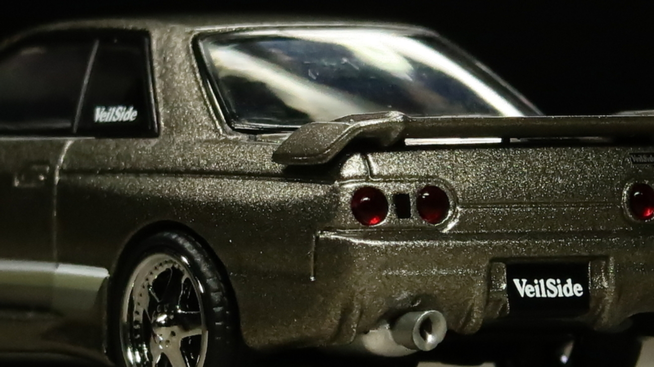 ミニカーレビュー】 Mini GT 1/64 - Nissan Skyline GT-R R32 Veilside 