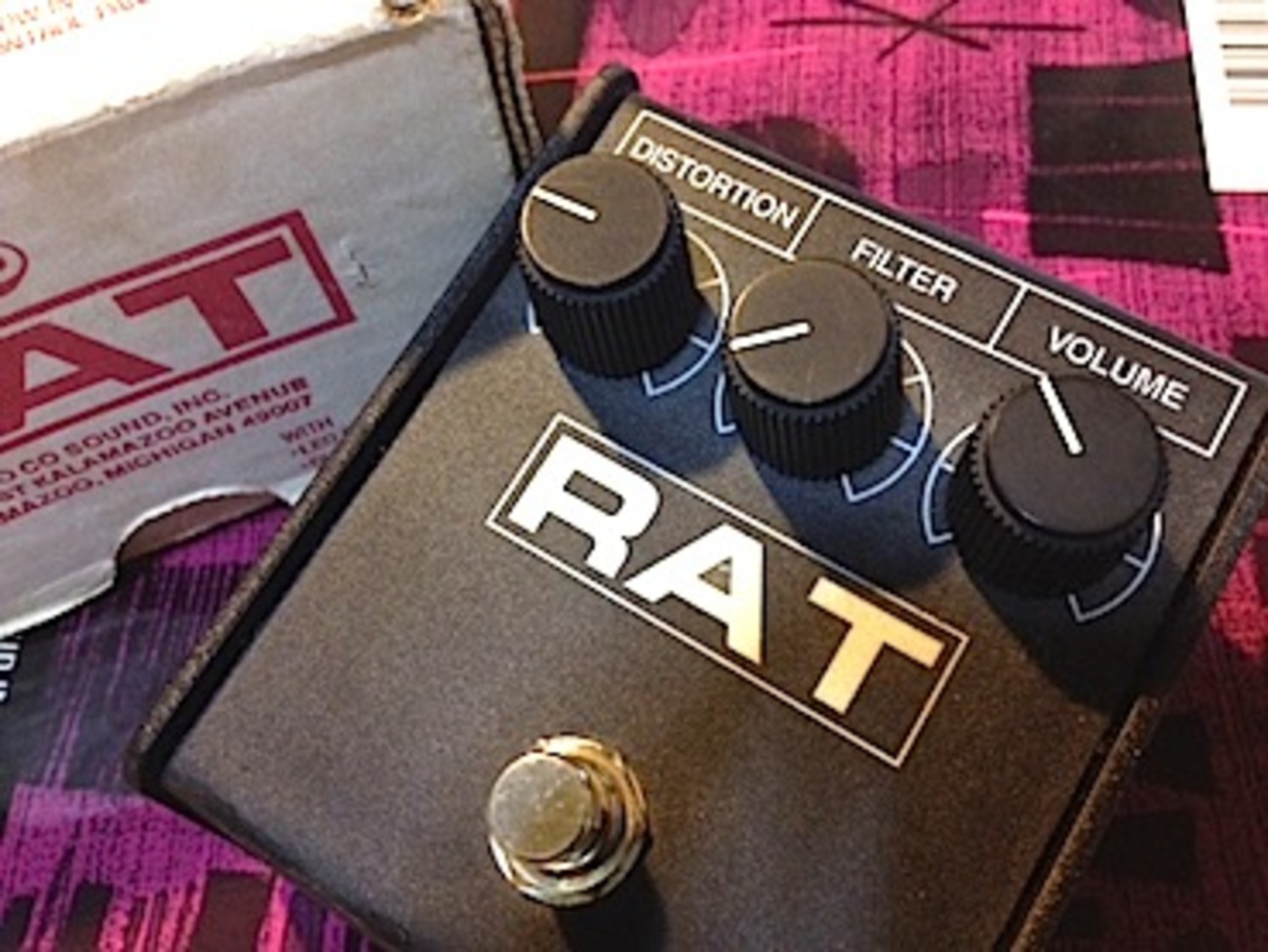 ギター RAT Amazon | Simhoa ニウム Black Rat ディストーション
