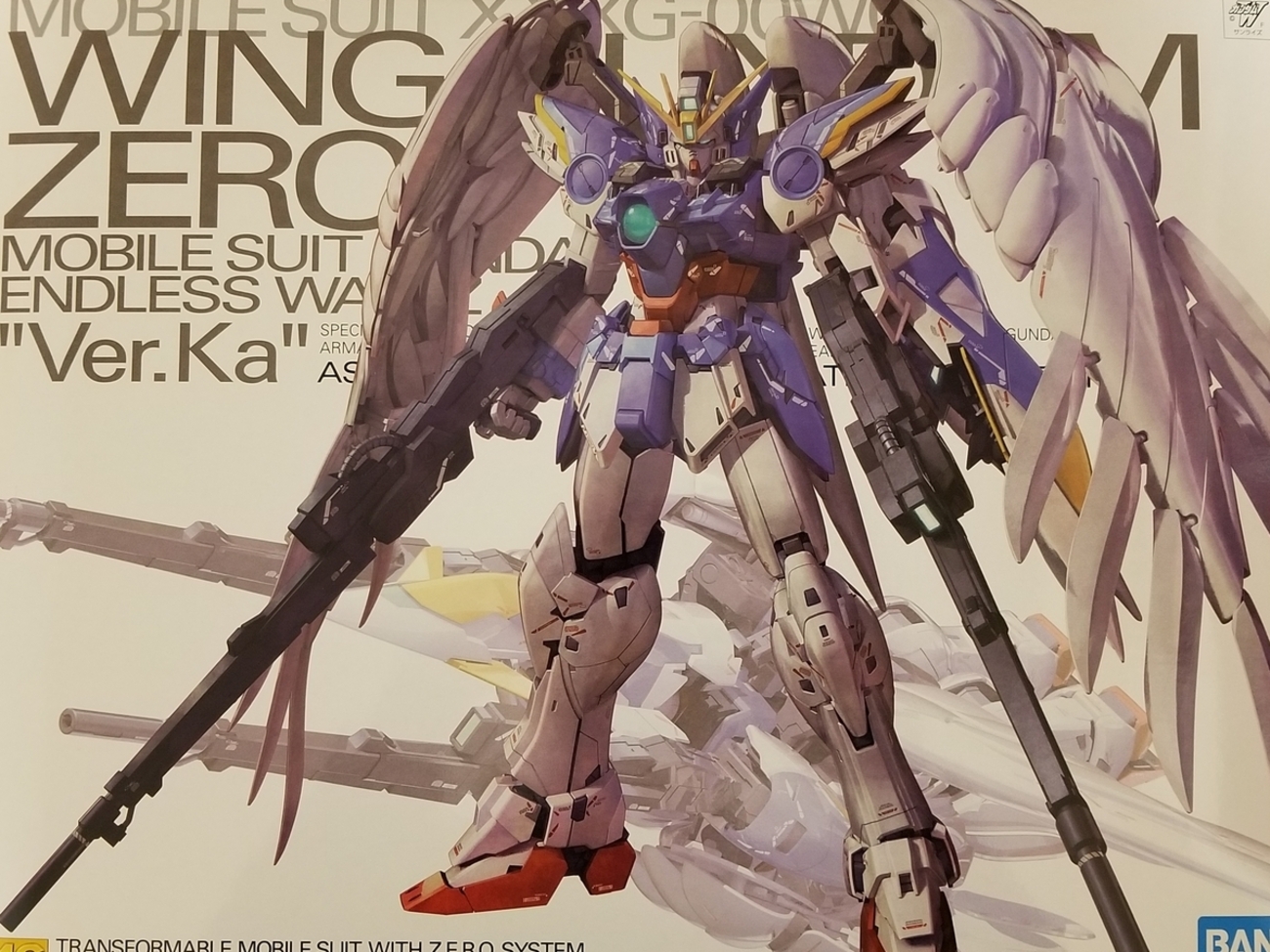 MG ウイングガンダムゼロEW Ver.Ka レビュー - ガンプラ 素組みブログ MG ウィングガンダムゼロEW ver.ka ガンダムエピオンセット