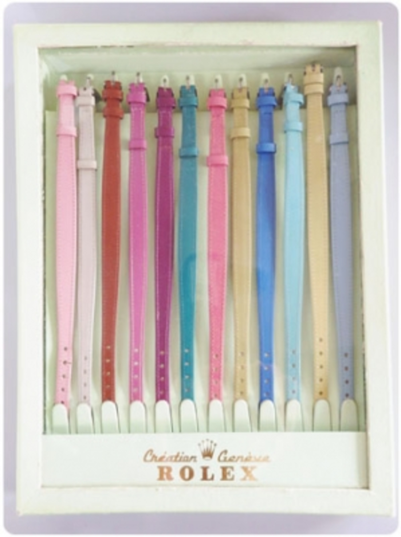 Rolex カメレオン純正尾錠　純正ベルト　グリーン ROLEX ロレックス カメレオン 純正ベルト&尾錠 純正ボックス