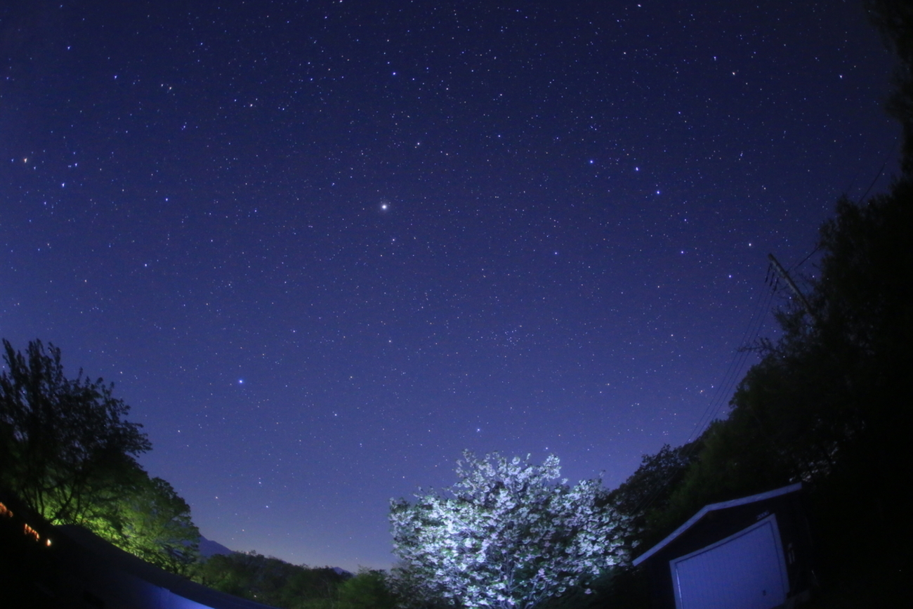 満天の星空 - 須玉日記
