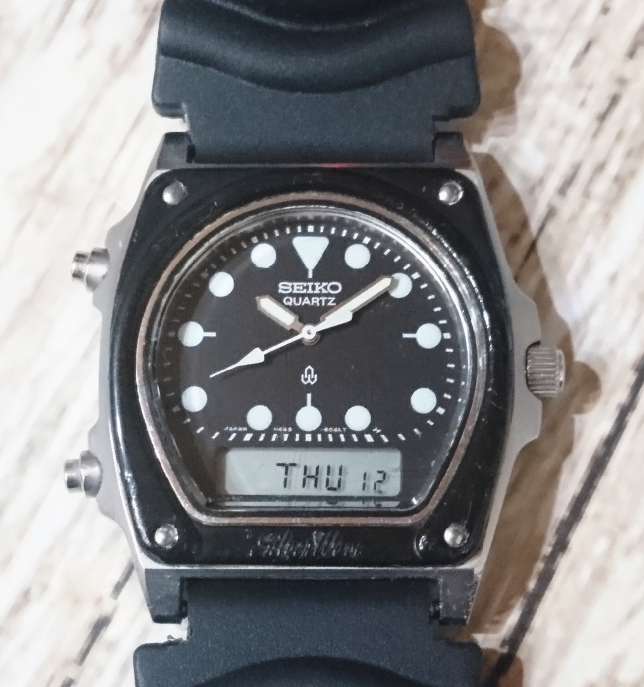 SEIKO H449-5040】衝動買い シルバーウェーブ ハイブリッド - 無駄遣い 