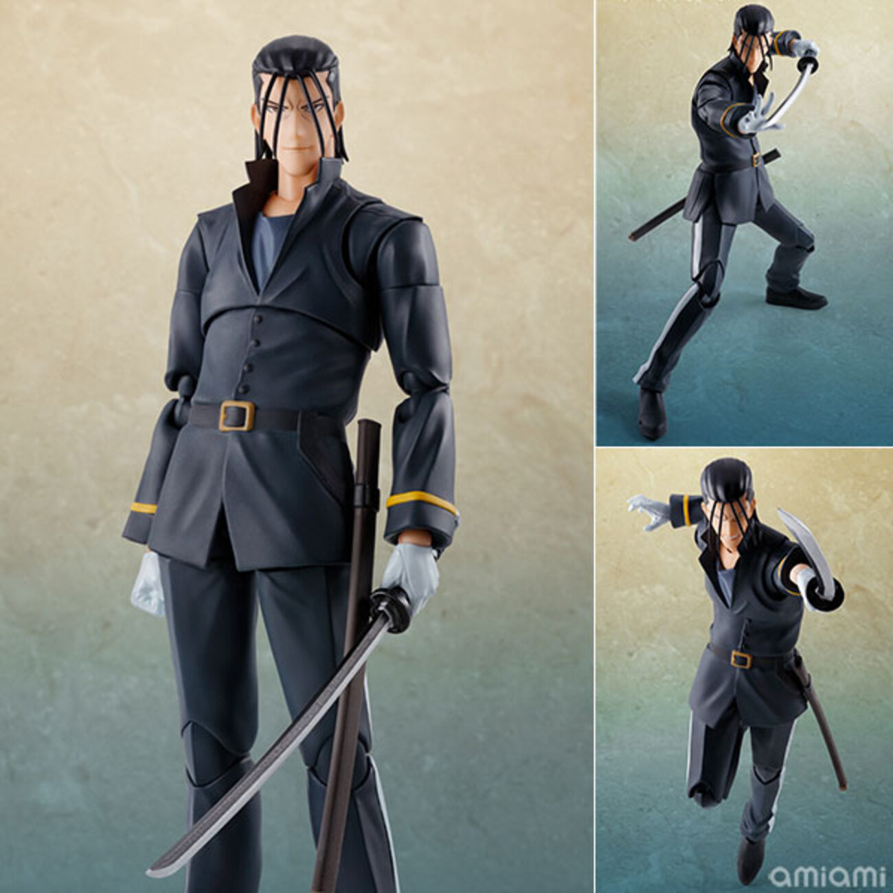 るろうに剣心】S.H.フィギュアーツ『斎藤一（さいとう はじめ）』可動 