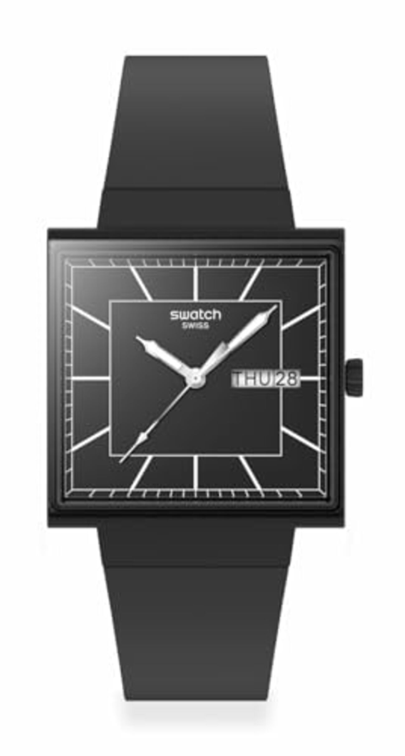 もし時計の歴史が「角型」から始まっていたら？Swatch WHAT IF?に漂う