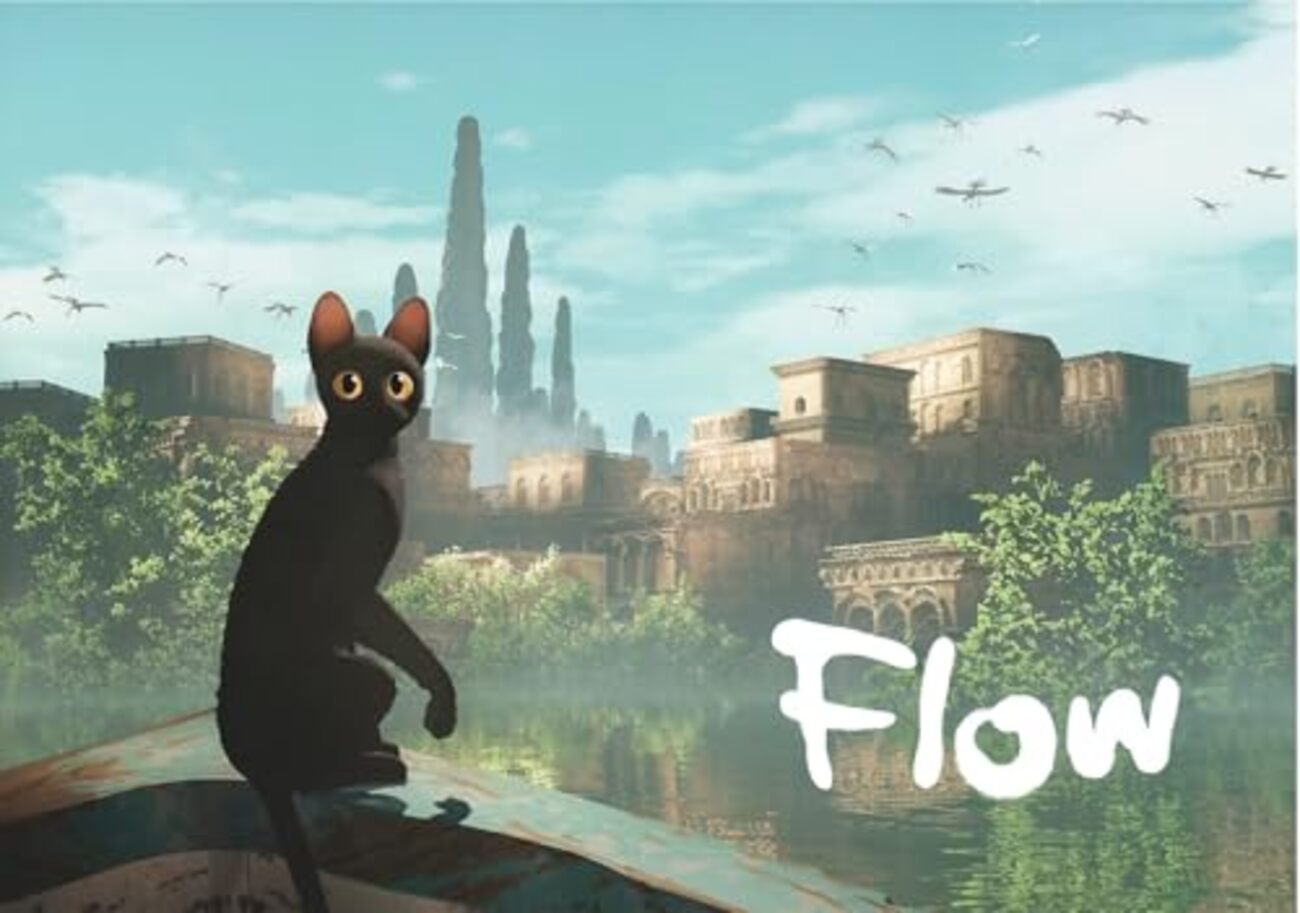 flow 黒猫漂流映画を解釈する 流れにゆだねて生きろ。 - ものがたりを