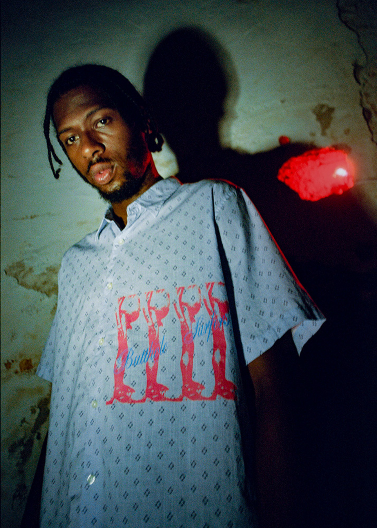 ほぼ新品 Supreme Butthole Surfers Rembrandt Pussyhorse Tee Black M 