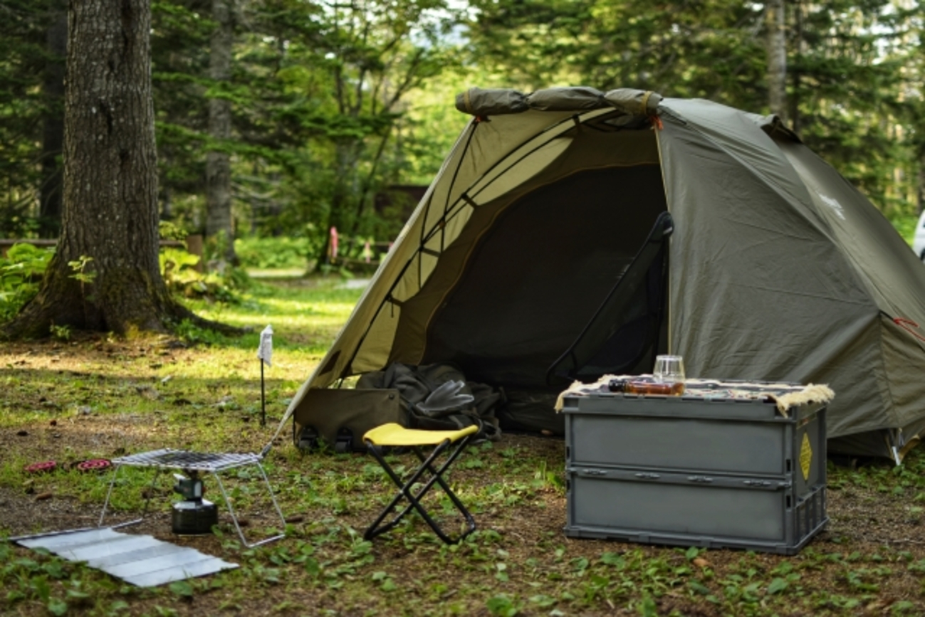 DOD ザ・テントL T5-624-KH（DOD THE TENT (L) T5-624-KH 戶外露營帳篷 