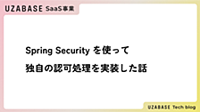 Spring Security を使って独自の認可処理を実装した話