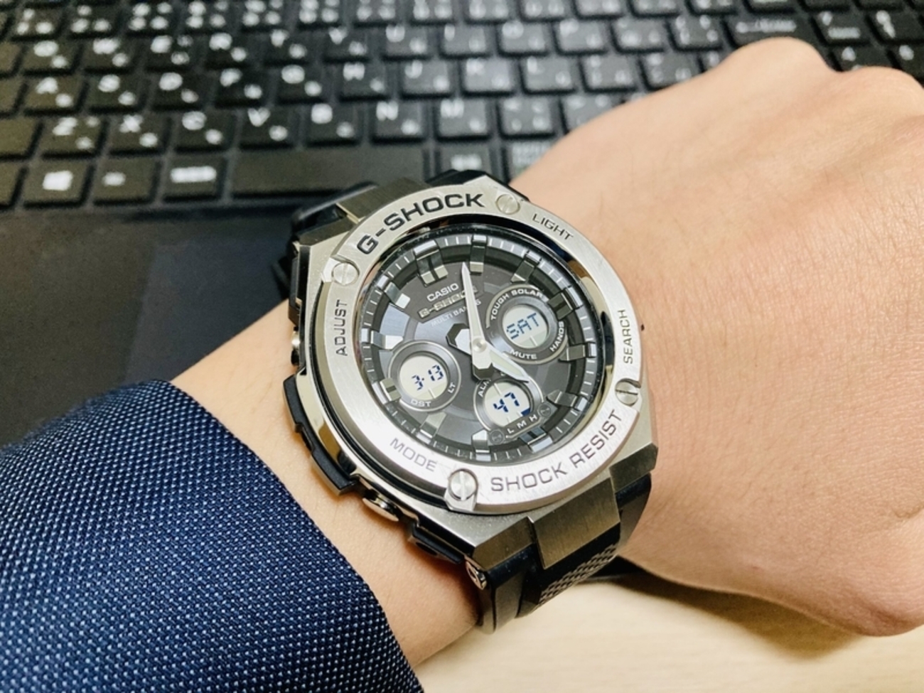 G-SHOCK GST-W310-1AJF 腕時計 G-STEEL 楽天市場】G-SHOCK Gショック GST-W310-1AJF ミドルサイズ
