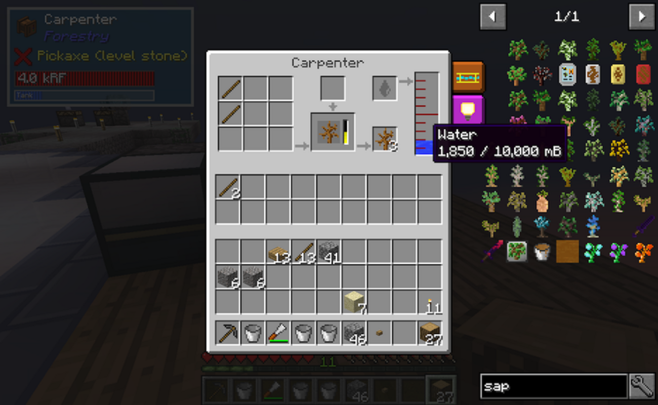 Alchemy Modpack MinecraftのMod PackであるUltimate Alchemyの攻略 Part2 - yumetodoの旅とプログラミングとかの記録