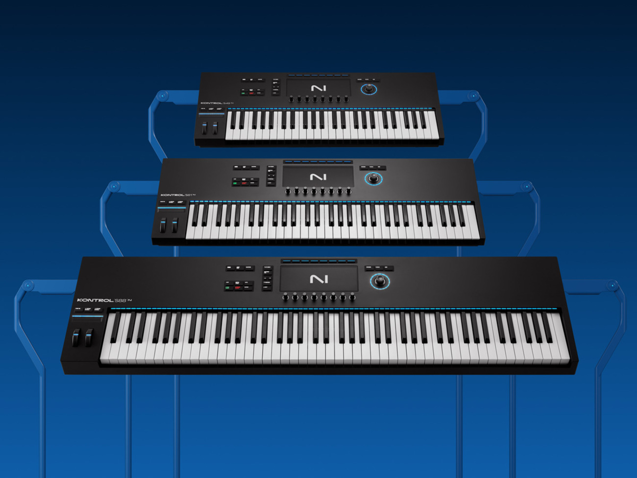 音楽制作スタジオの中枢となるNative Intruments Kontrol S MK3