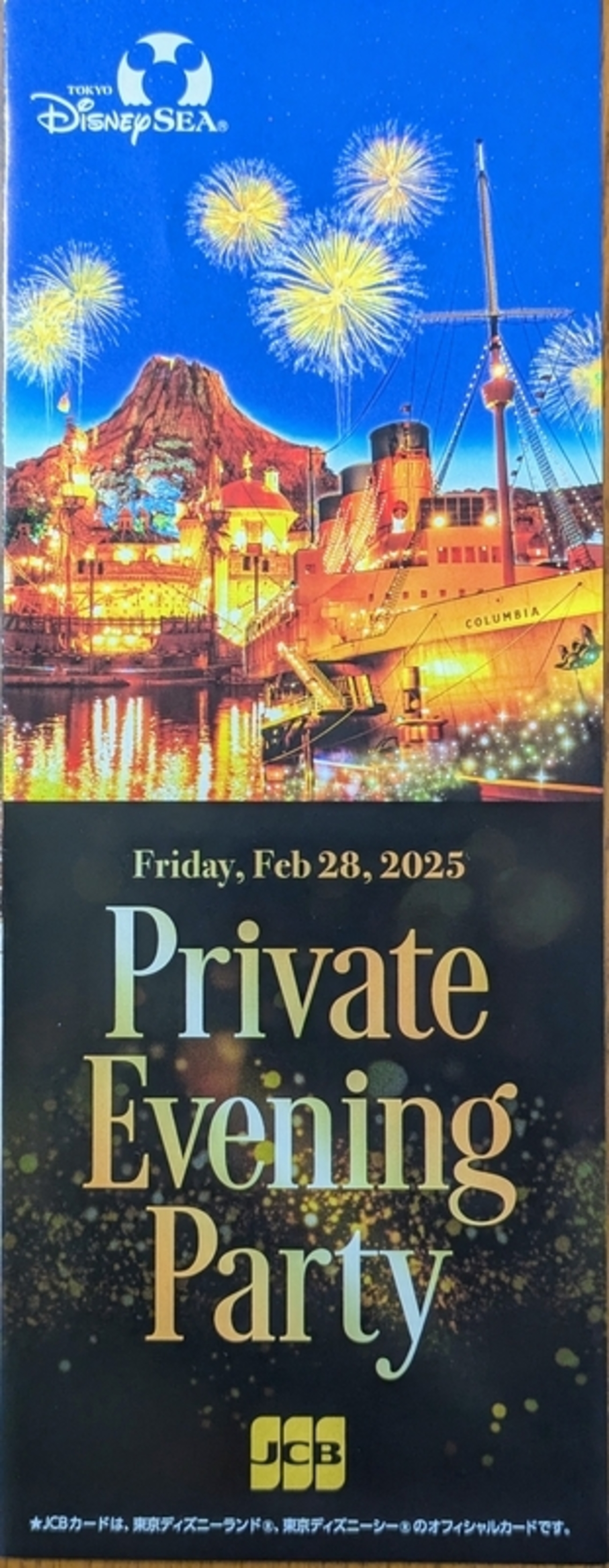 お値下げ‼️Private Evening Party 95 東京ディズニーランド お値下げ‼️Private Evening Party 95 東京ディズニーランド