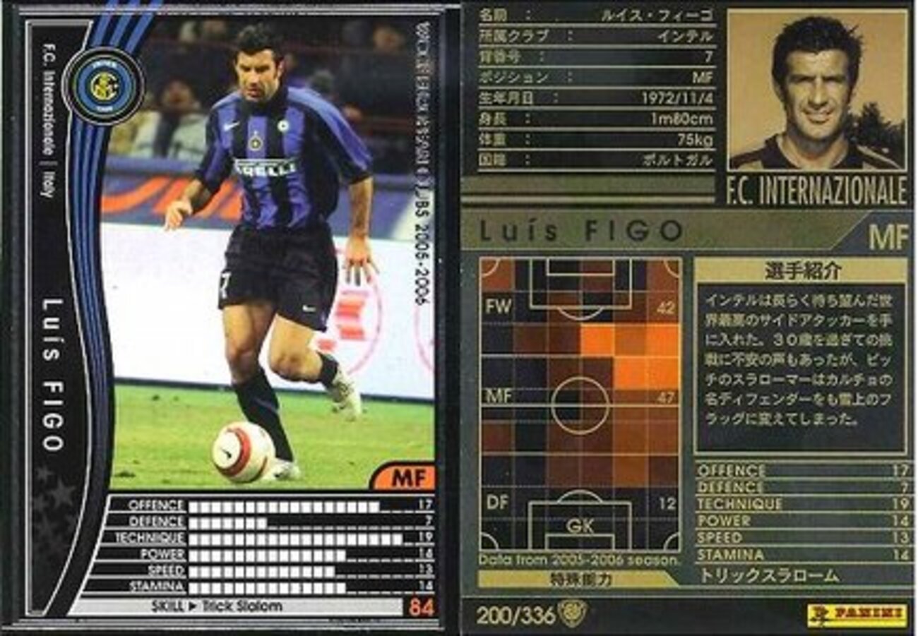 使用感】ルイス・フィーゴ - ベルガモット＠WCCF