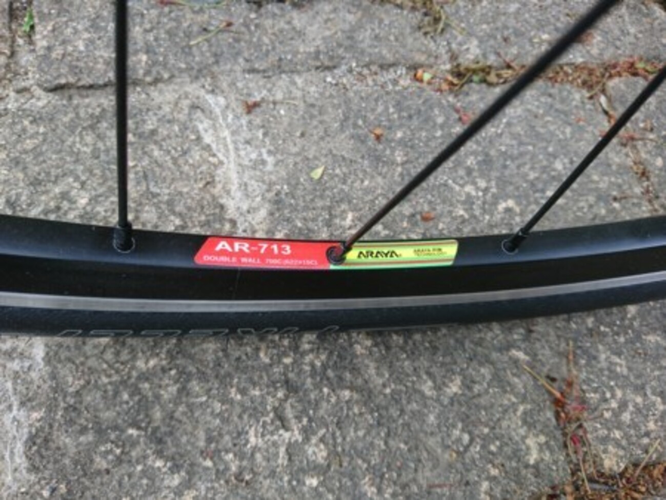 ホイールとタイヤを新しくしたよ - 自転車生活模索中