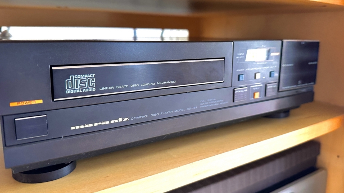 Marantz CD-34 CDプレーヤー メンテ品（マランツCD-34 フルメンテ後の 