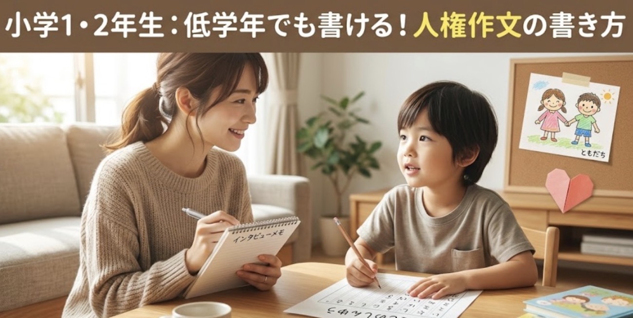 人権作文の書き方決定版!中高生が悩まず書ける構成と例文