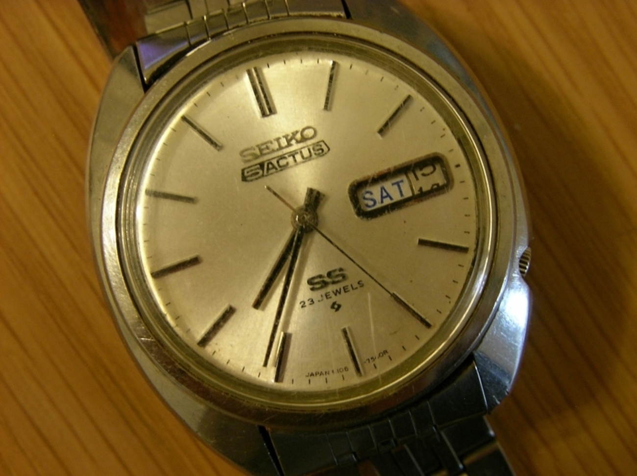 SEIKO ACTUS SS 6106-7003の分解 - tohokuhonsenの日記