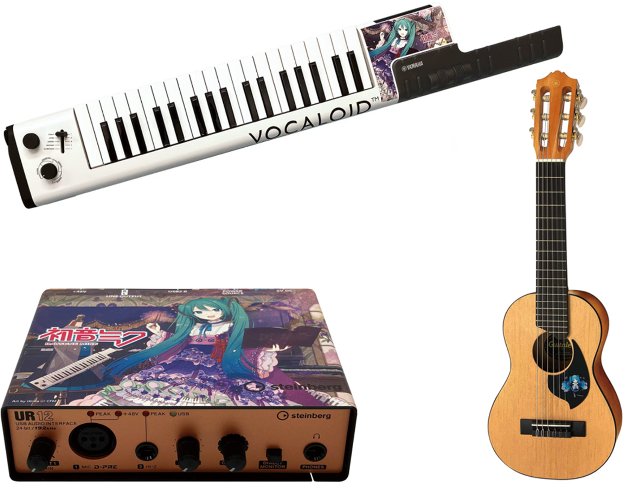 ヤマハ、初音ミク16周年記念コラボのボーカロイドキーボード 