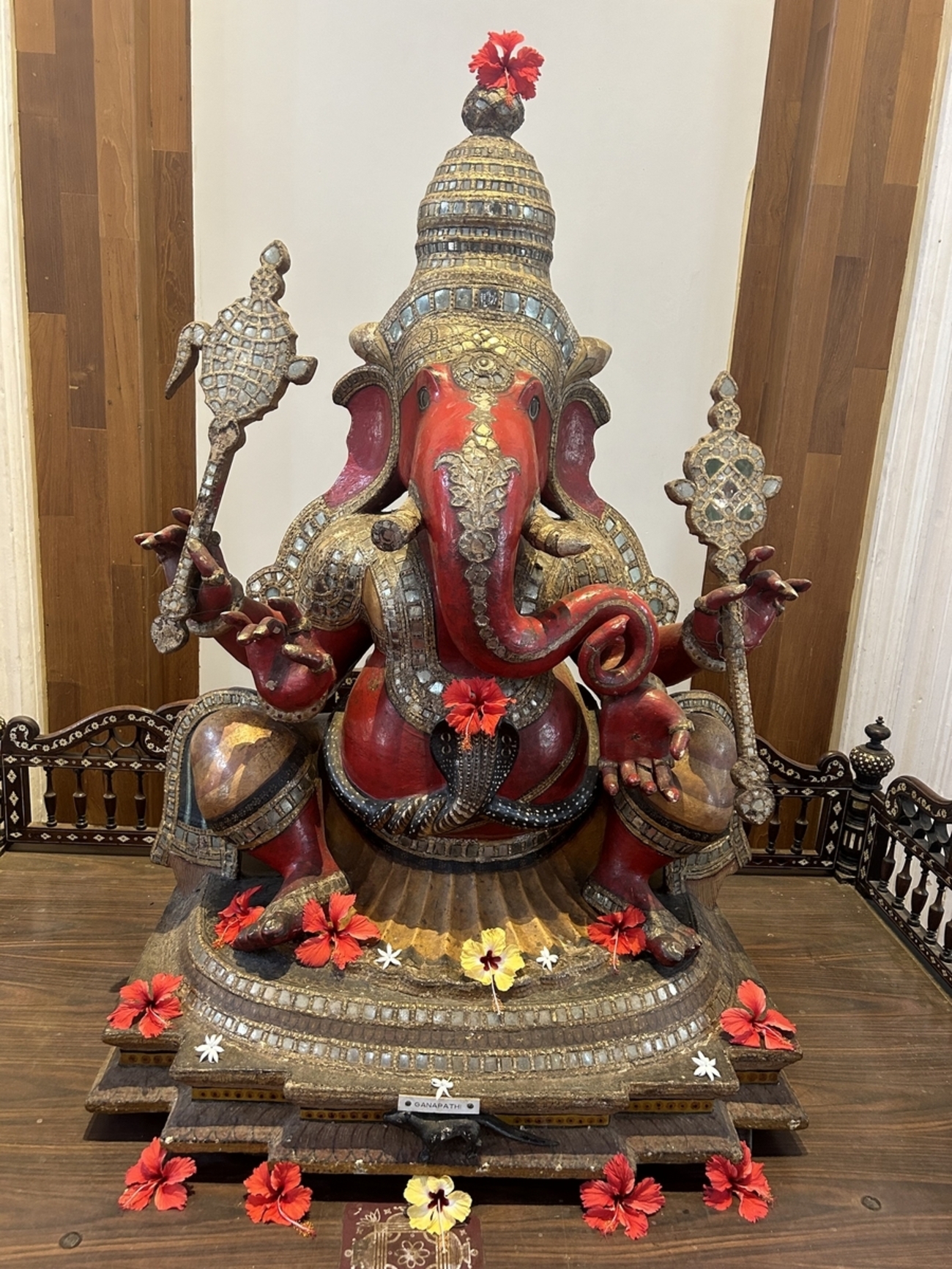 妹尾家のインドの神様 ガネーシャ
