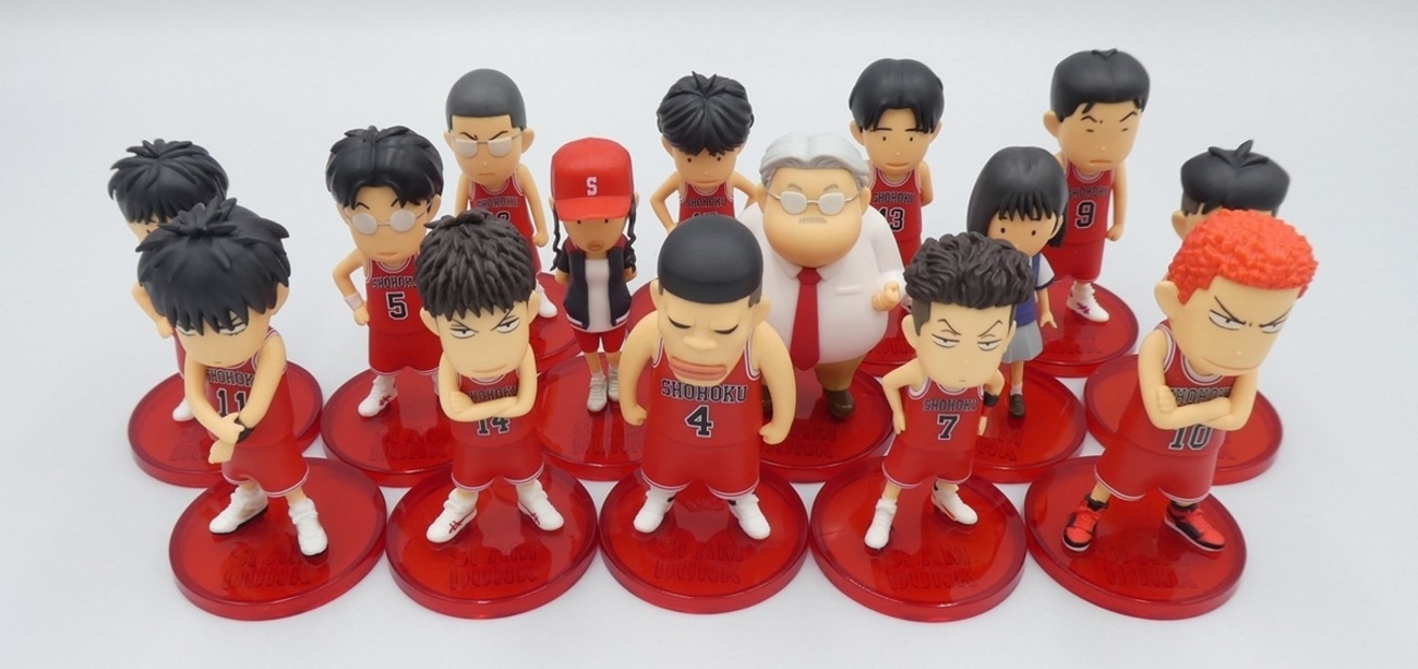 スラムダンク フィギュアコレクション 湘北6点SET 【公式通販】