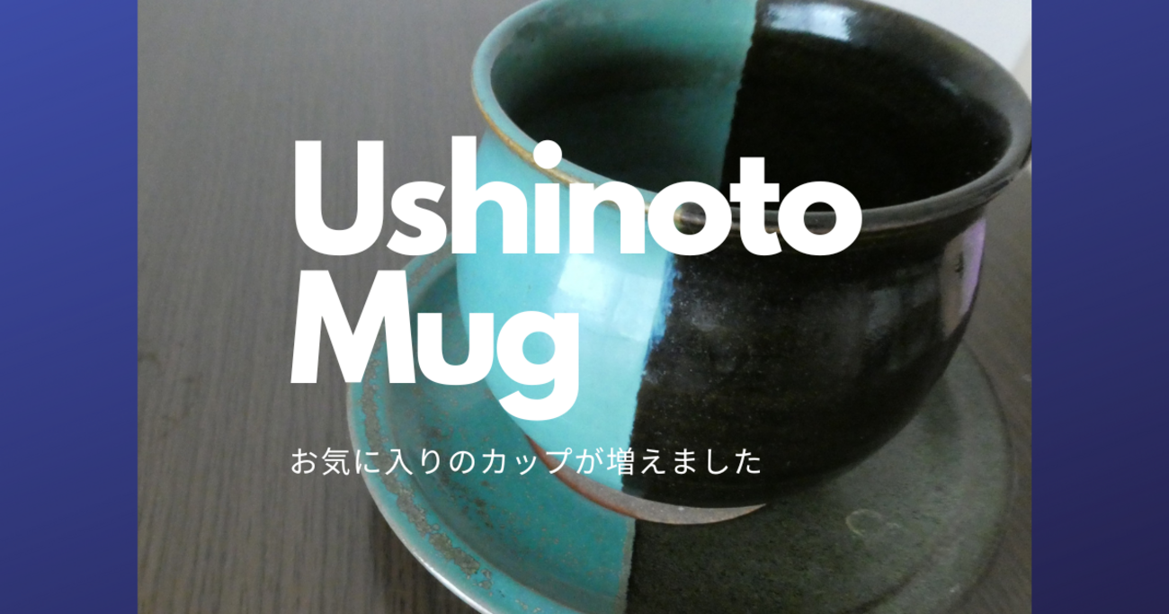 牛ノ戸焼のマグカップとソーサーを頂きました - そろそろ趣味について 