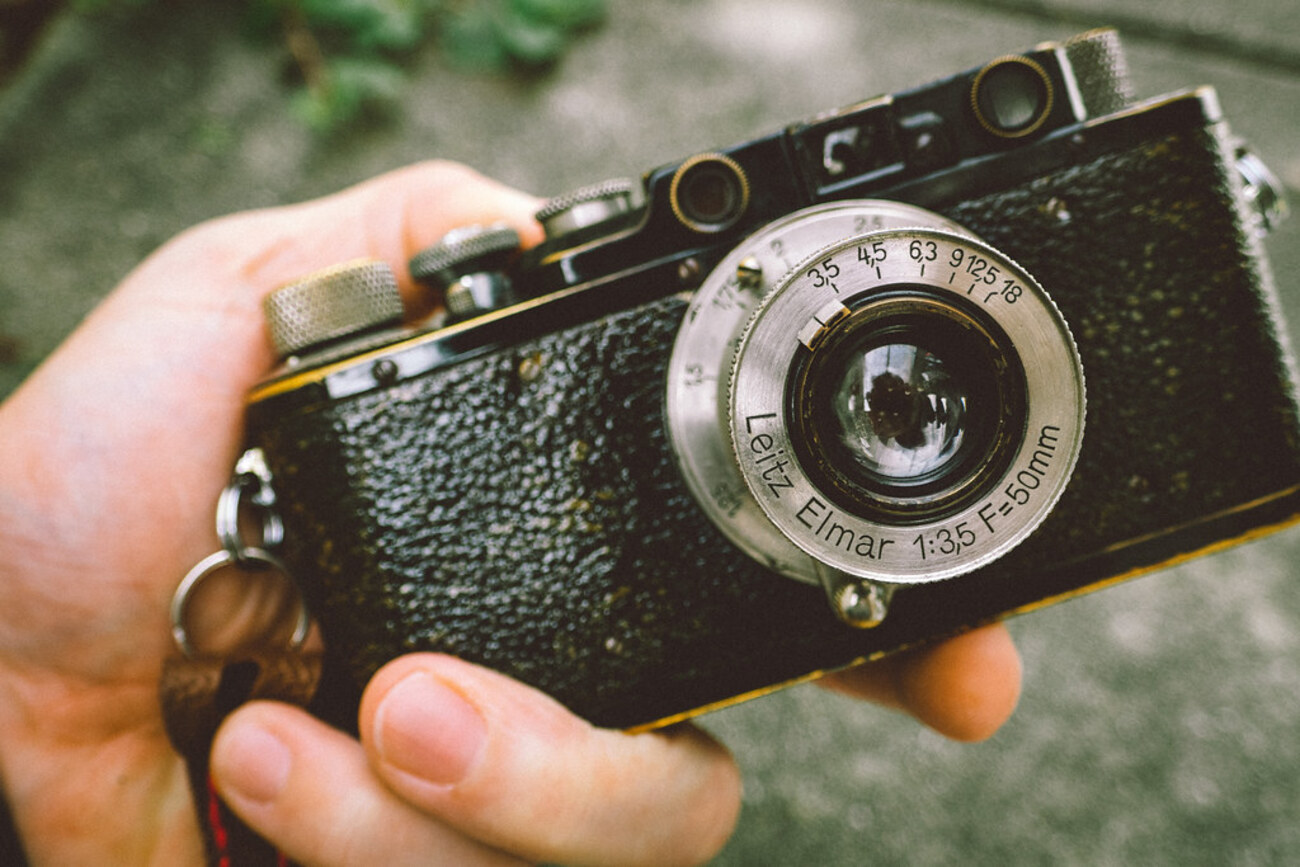 フィルムカメラであそぼう！ 1936 Leica II ニッケル Elmar 50mm F3.5 
