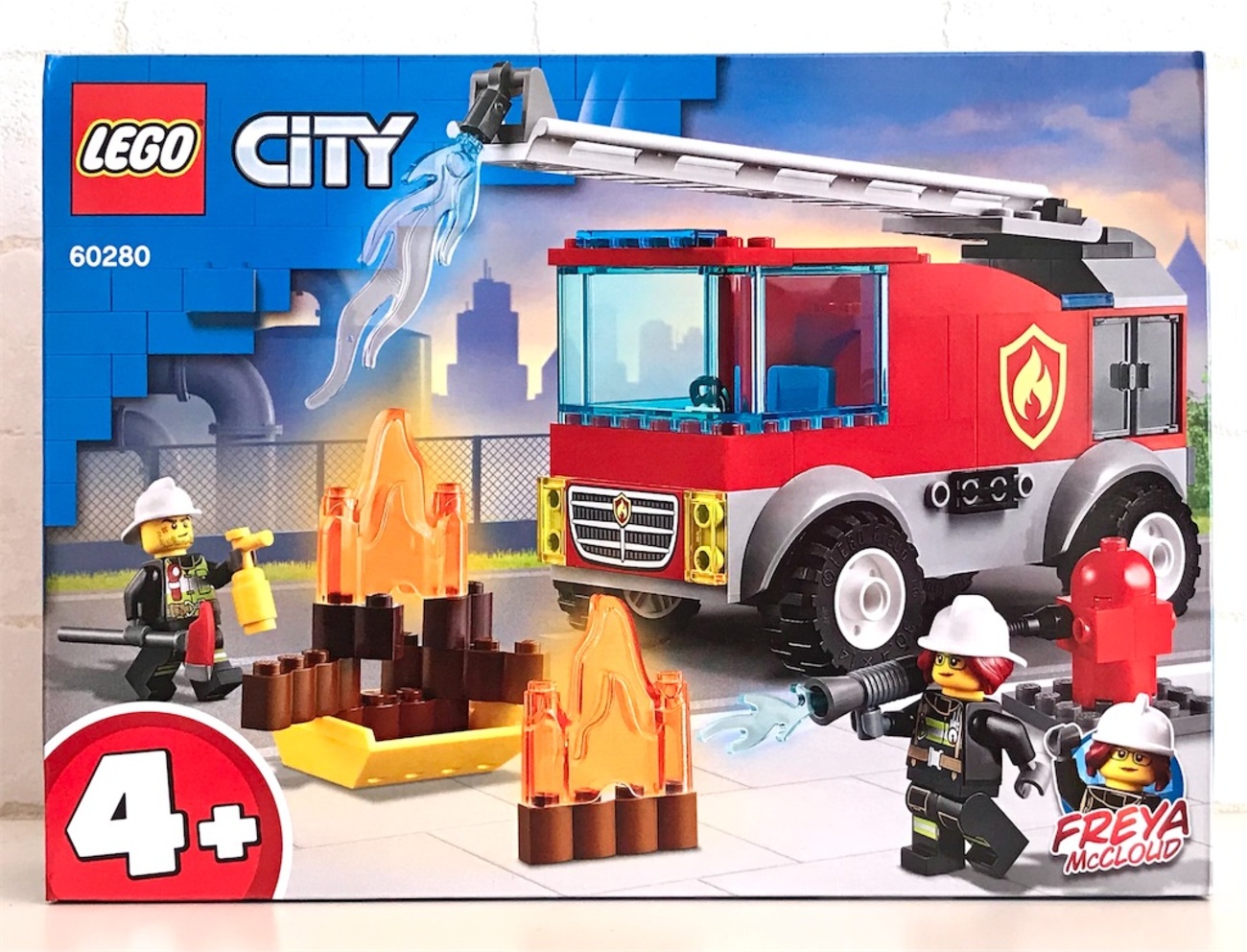 レゴレビュー】LEGO レゴ シティ 消防はしご車 60280 - 4747レゴ