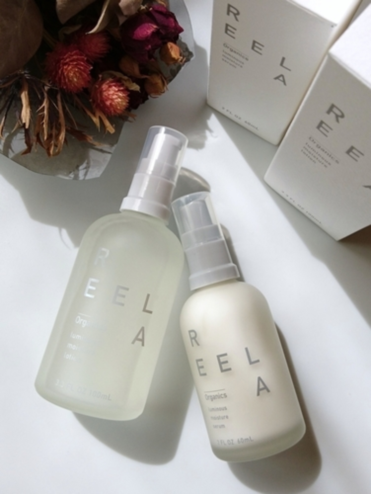 REELA Organics(リーラオーガニックス)『ルミナスモイスチャーローション・セラム』使ってみました - satira’s diary