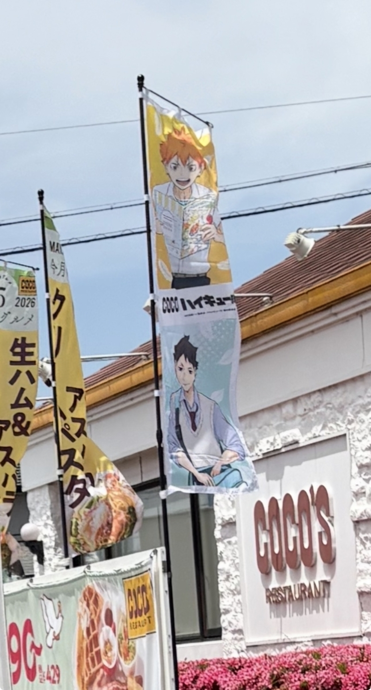 ココスでハイキューのコラボ！及川さんの青葉城西！特典のクリア 