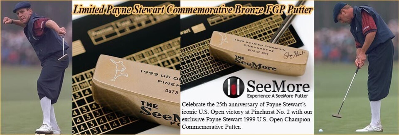 限定もの！Payne Stewart 1999 U.S. Open Championパター