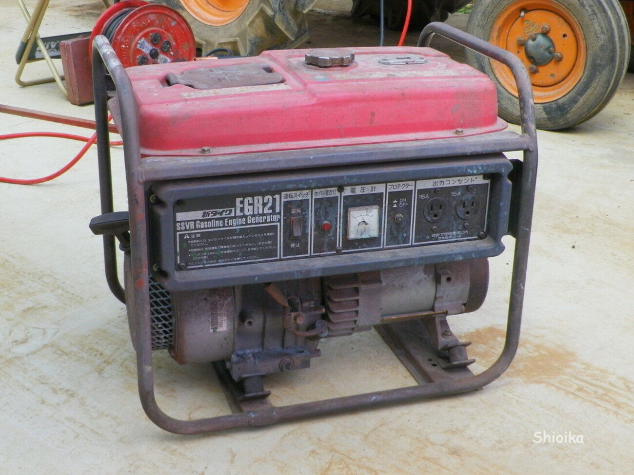 エンジンの調子が悪い 新ダイワ EGR21型発電機の修理 - Shioika Blog